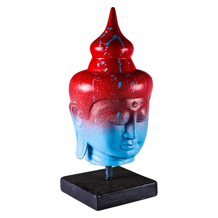 Latitude Vive Concrete Buddha Head Wayfair.co.uk